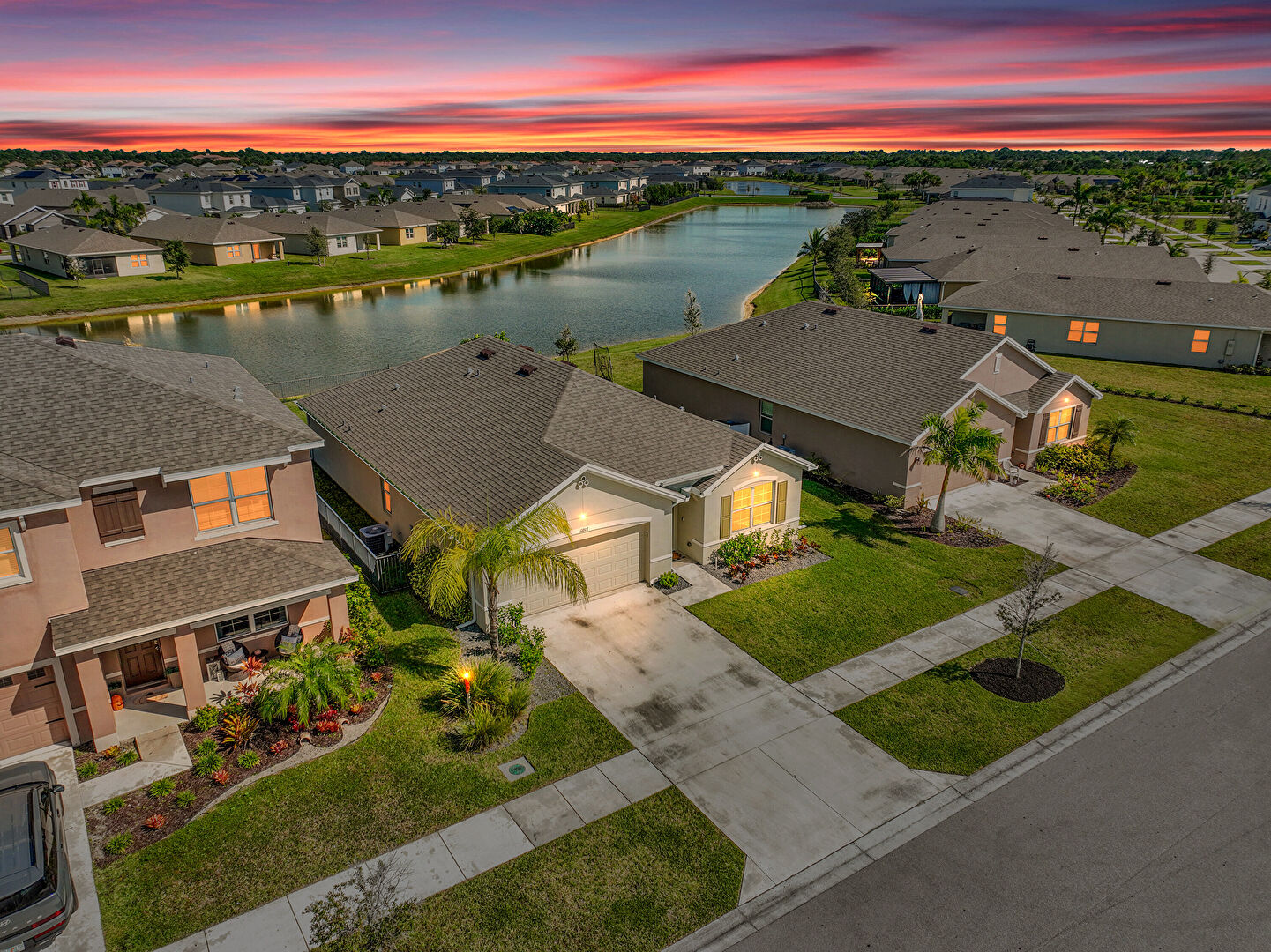 Aerial View at 11017 Pacini Way, Port St Lucie, FL 34987, listed by Jason M Coley, MLS ID: R11112700