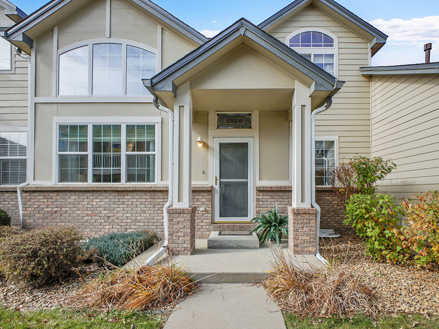 Exterior Entry at 2970 S Yampa Way, Aurora, CO 80013, listed by Phil Gibson, MLS ID: 5595437