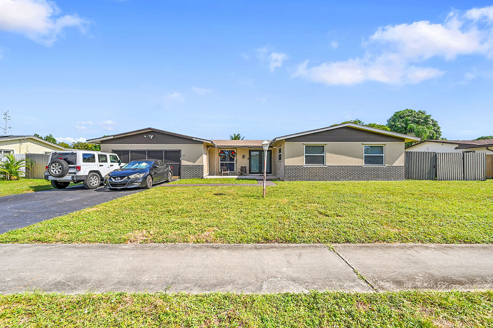 Front at 300 Kathy Lane, Margate, FL 33068, listed by Keith Weiner