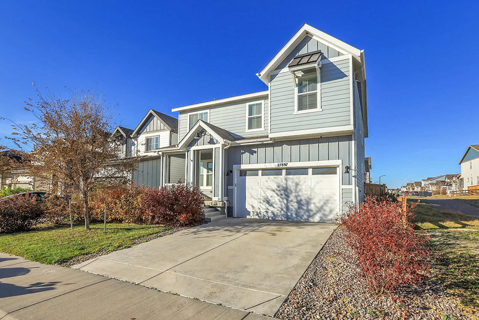 Front at 27897 East 7th Avenue, Aurora, CO 80018, listed by Taylor Haas