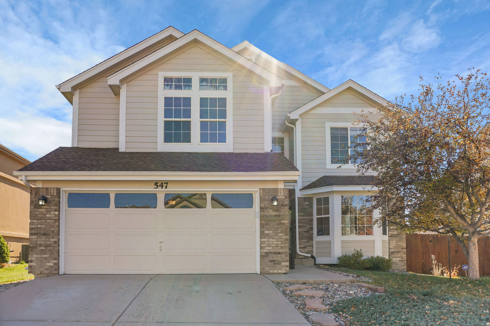 Front at 547 Fox Run Circle, Colorado Springs, CO 80921, listed by Taylor Haas