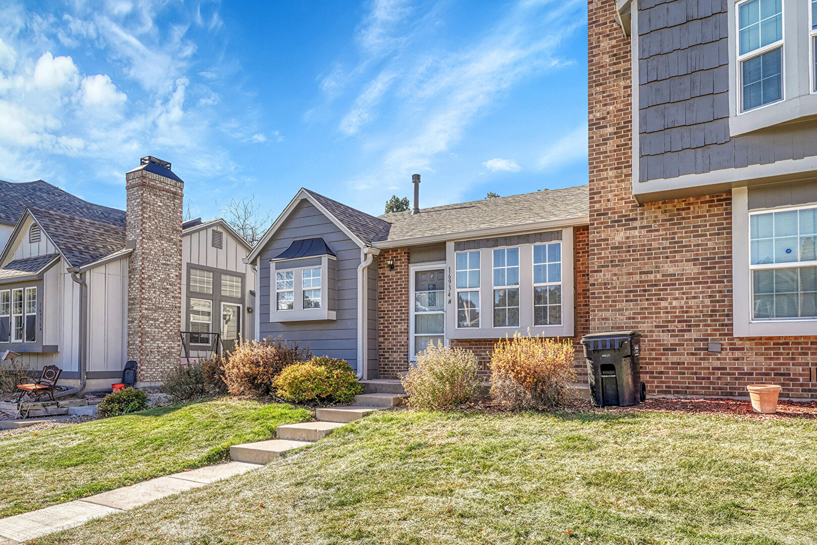 Front at 16934 E Whitaker Dr Unit H, Aurora, CO 80014, listed by Brianna Griffin