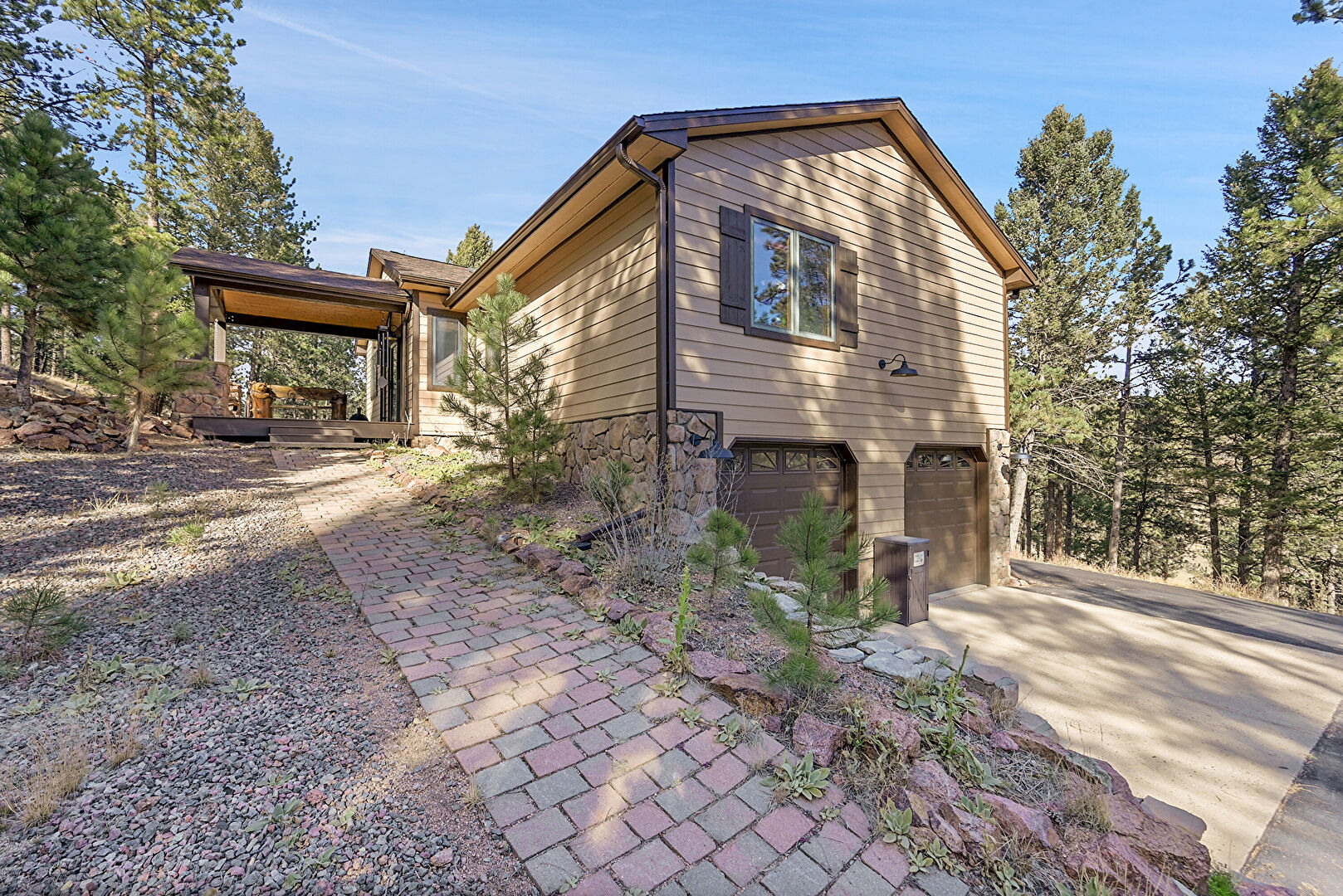 Property Exterior at 502 County Road 1034, Bailey, CO 80421, listed by Kelly Dolph, MLS ID: 3228971