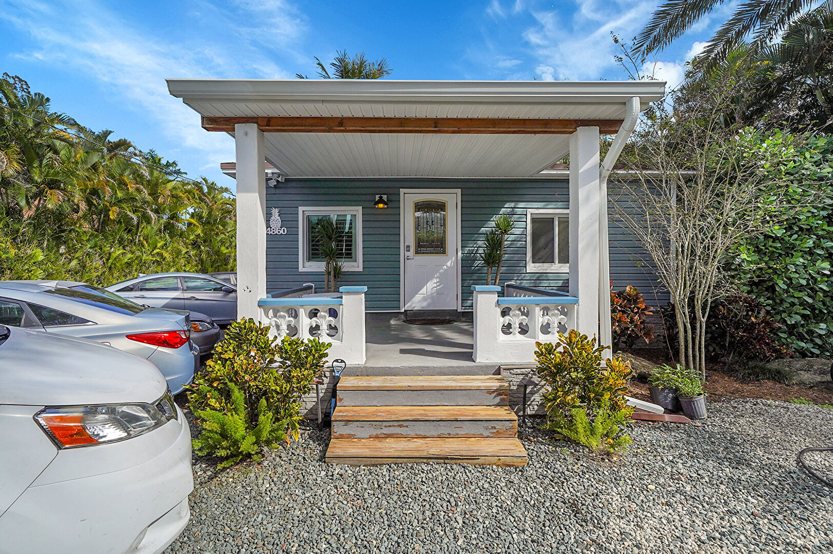 Exterior Entry at 4860 Southwest 61st Avenue, Davie, FL 33314, listed by Lonna Spitaleri