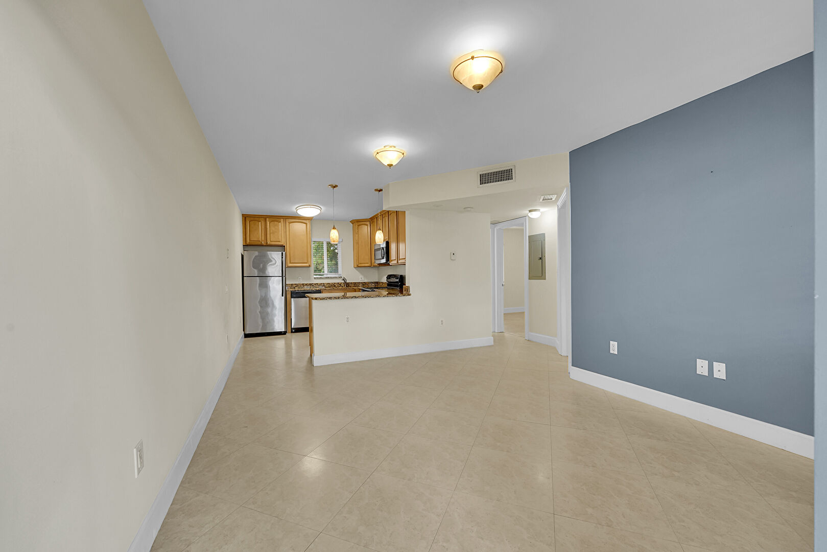 Living Room at 410 Southwest 15th Street, #103, Pompano Beach, FL 33060, listed by Michael Haines