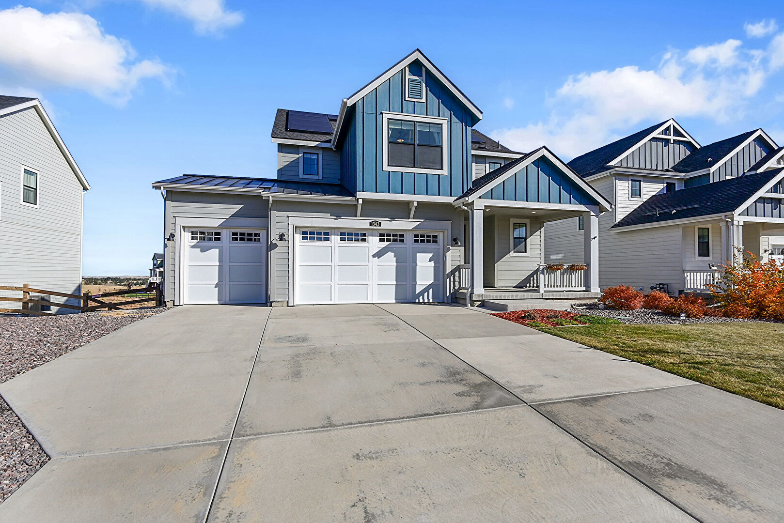 Front at 1343 Elbridge Drive, Elizabeth, CO 80107, listed by Tim Davis