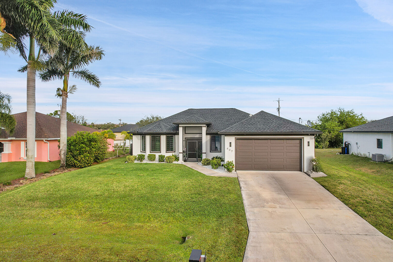 Front at 607 Northwest 16th Place, Cape Coral, FL 33993, listed by Gordon Kelly