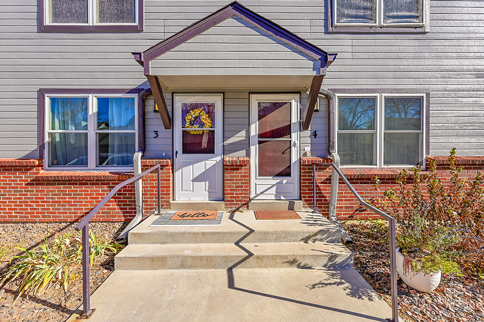 Exterior Entry at 6338 Oak Court, #3, Arvada, CO 80004, listed by Jordan Kermes