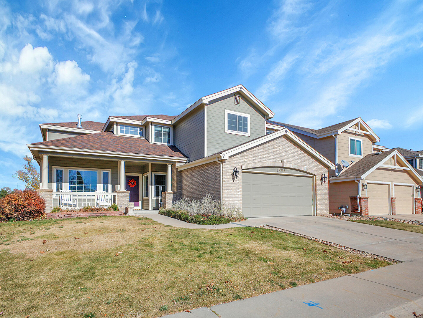 Front at 15933 W 66th Circle, Arvada, CO 80007, listed by Jane Pearson