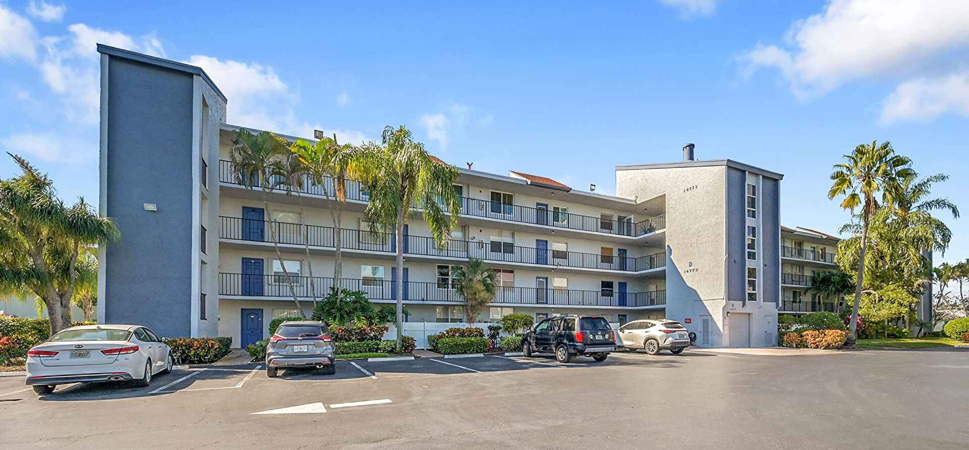 Front of Structure at 14773 Cumberland Drive, Apt 404, Delray Beach, FL 33446, listed by Phyllis Hoffer