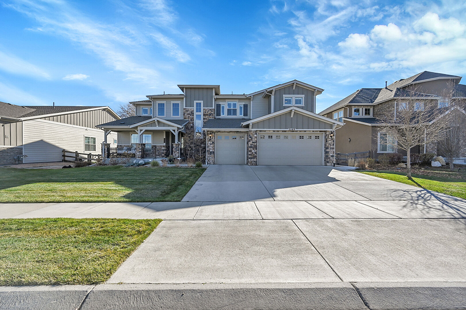 Front at 2169 Fountain Circle, Erie, CO 80516, listed by The Bernardi Group