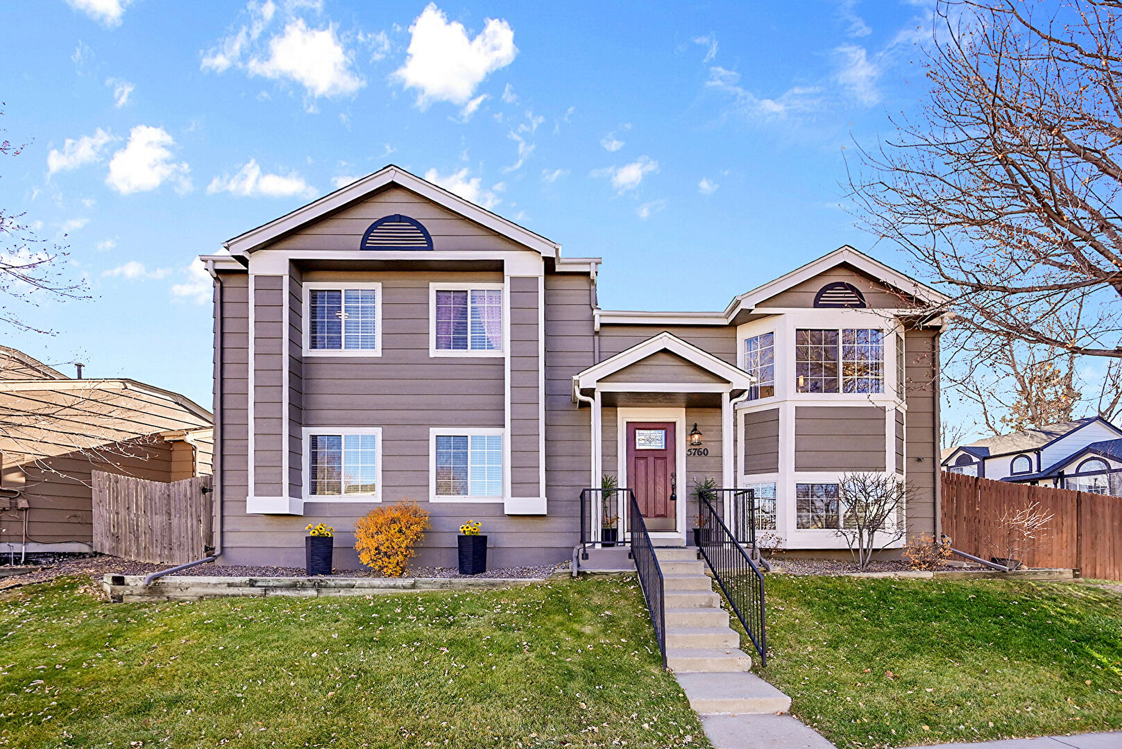 Front at 5760 E. Caley Lane, Castle Rock, CO 80104, listed by Josie Apodaca