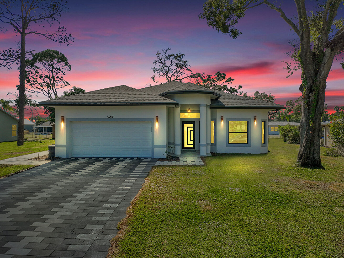 Front at 6607 Deland Avenue, Fort Pierce, FL 34951, listed by Cameron Post, MLS ID: RX-11143850