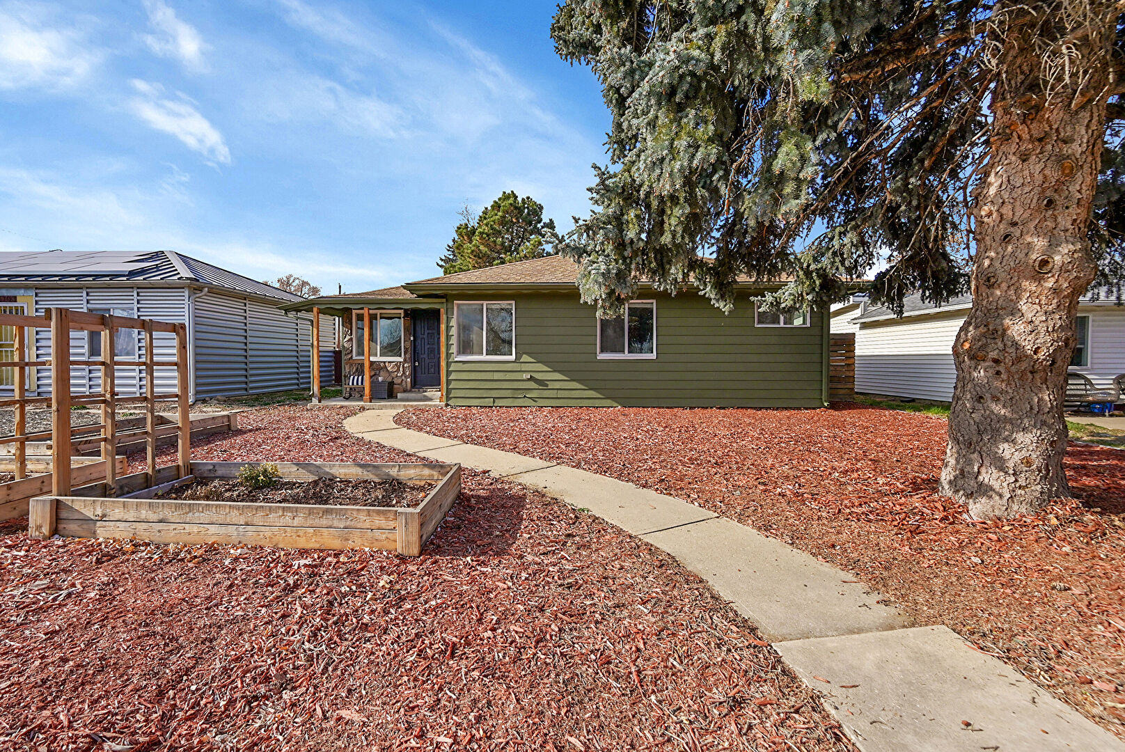 Front at 5115 Clay Street, Denver, CO 80221, listed by Dylan Lario