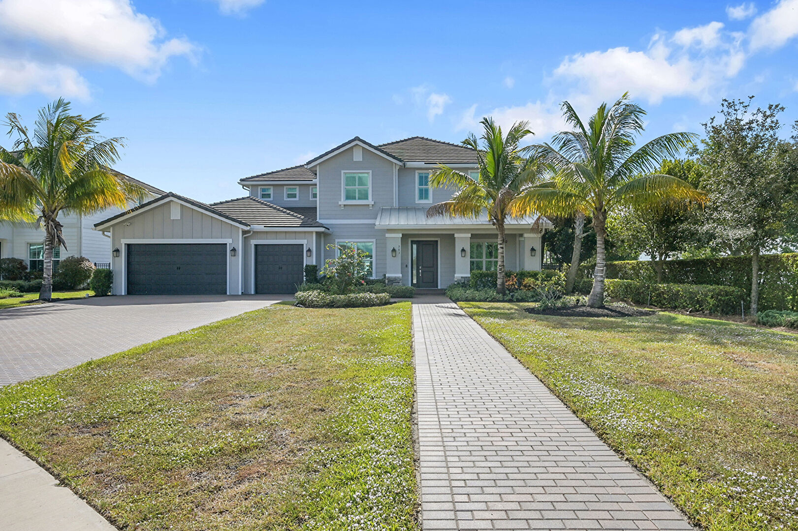 Front yard at 983 Hookline Circle, Loxahatchee, FL 33470, listed by Robert Meyer