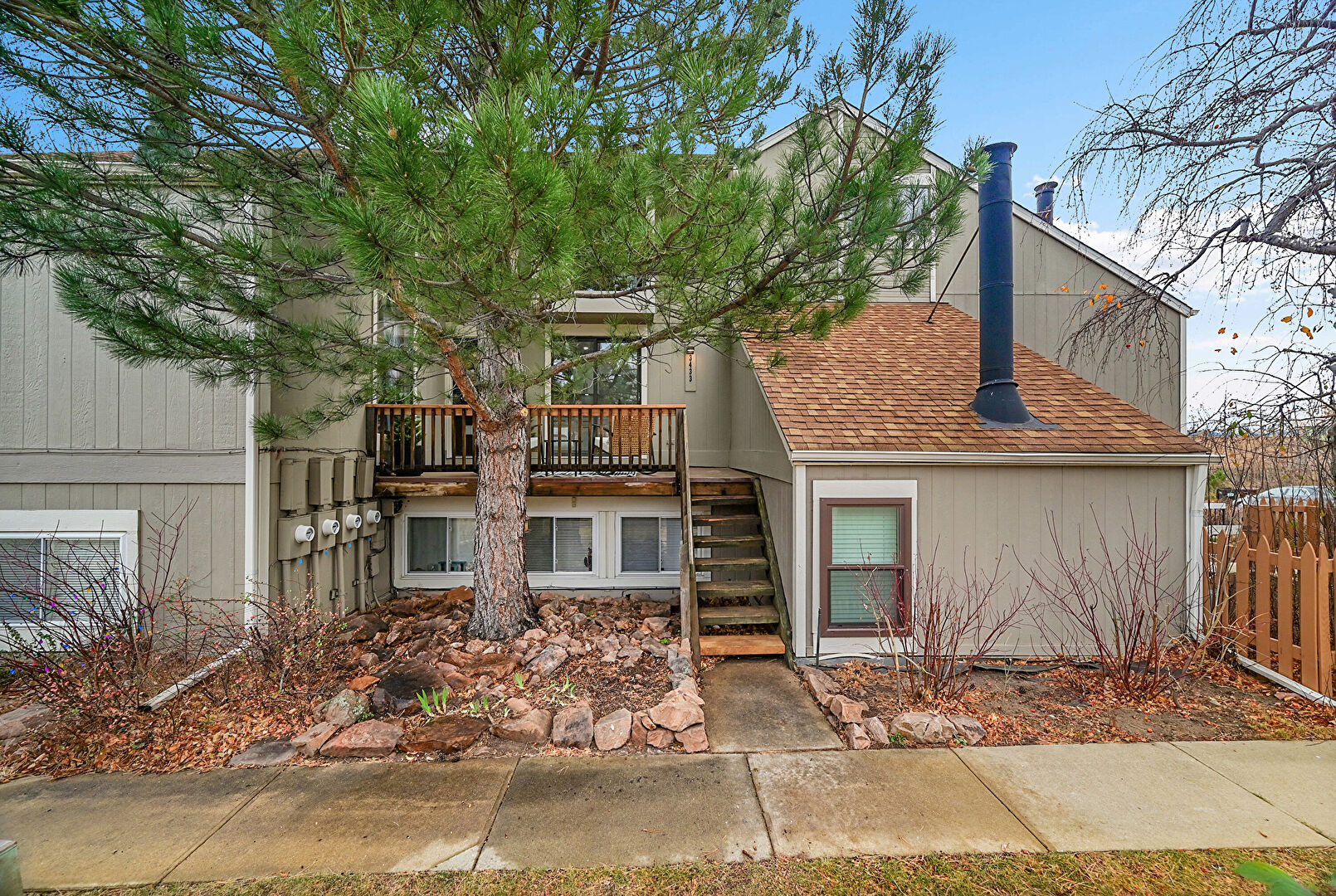 Front at 3433 Cripple Creek Square, Boulder, CO 80305, listed by Jordan Kermes