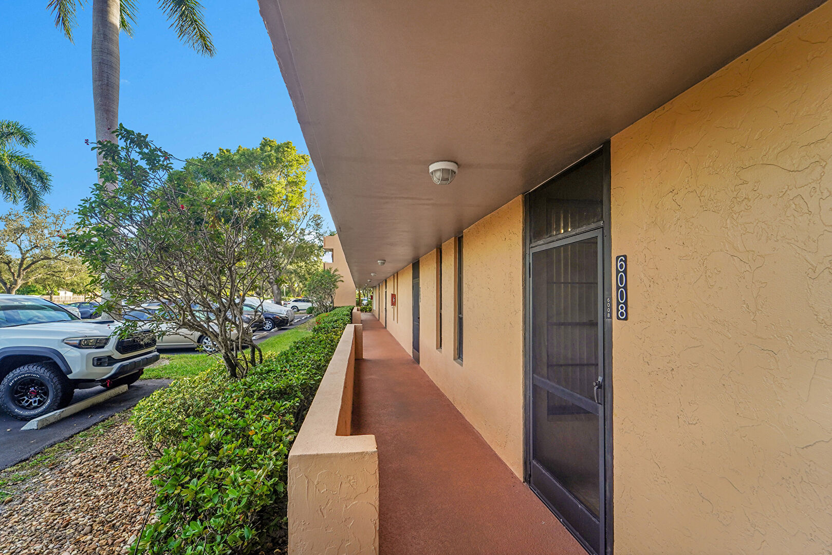 Balcony at 6008 Coral Lake Drive, 108, Margate, FL 33063, listed by Timothy Byrne