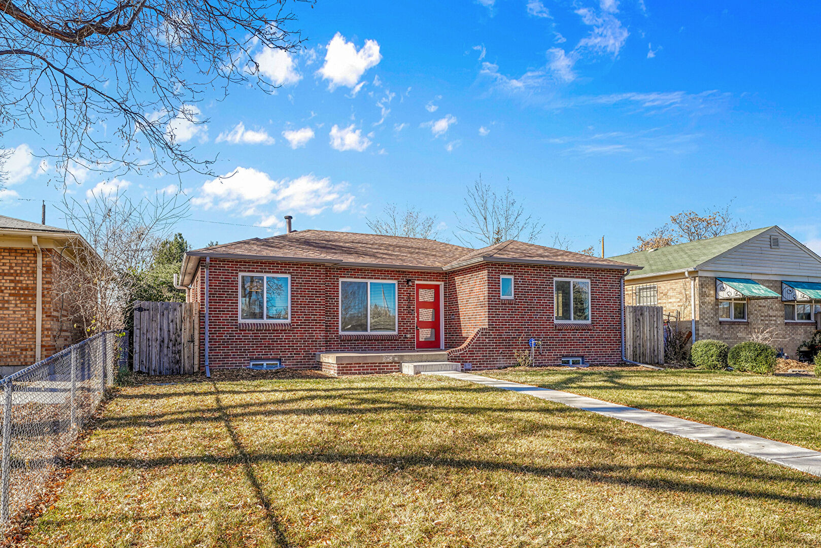 Front at 2951 Elm Street, Denver, CO 80207, listed by Taylor Haas