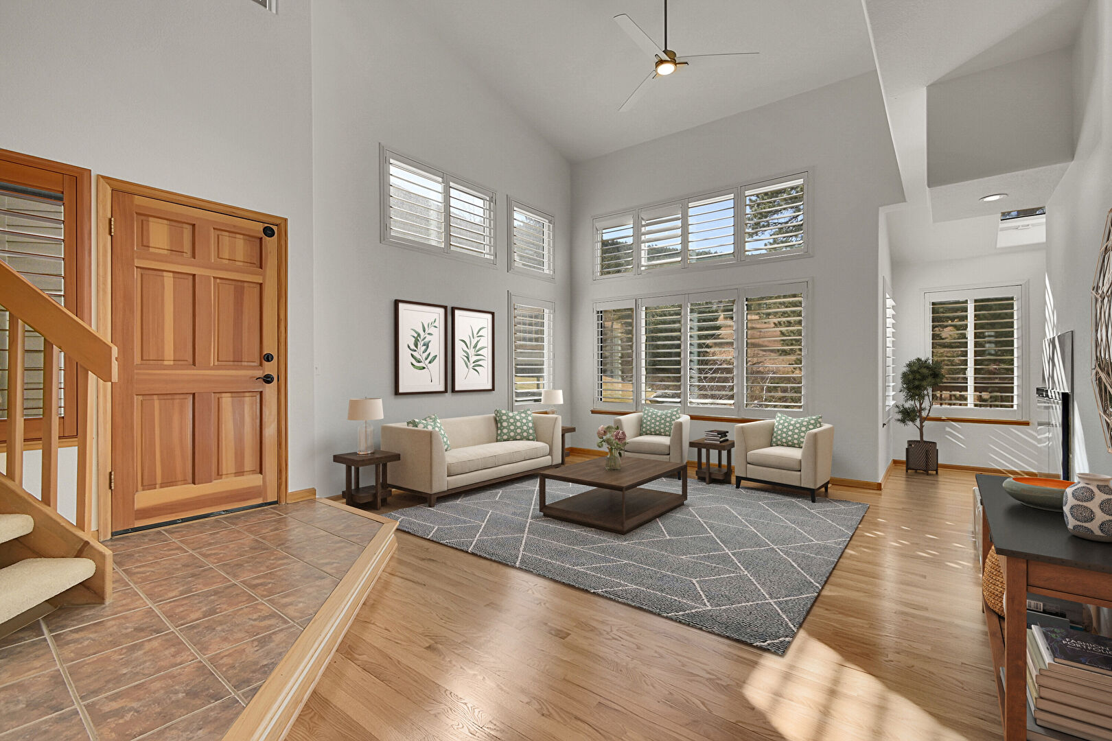 Living Room at 671 Trailside Drive, Golden, CO 80401, listed by John Wann, MLS ID: 5802908