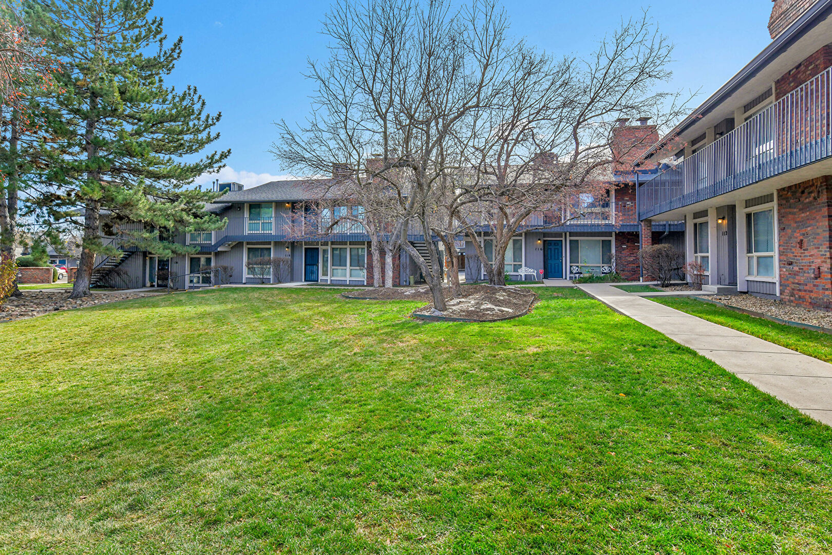 Courtyard at 6495 East Happy Canyon Road, #113, Denver, CO 80237, listed by Matt Potter
