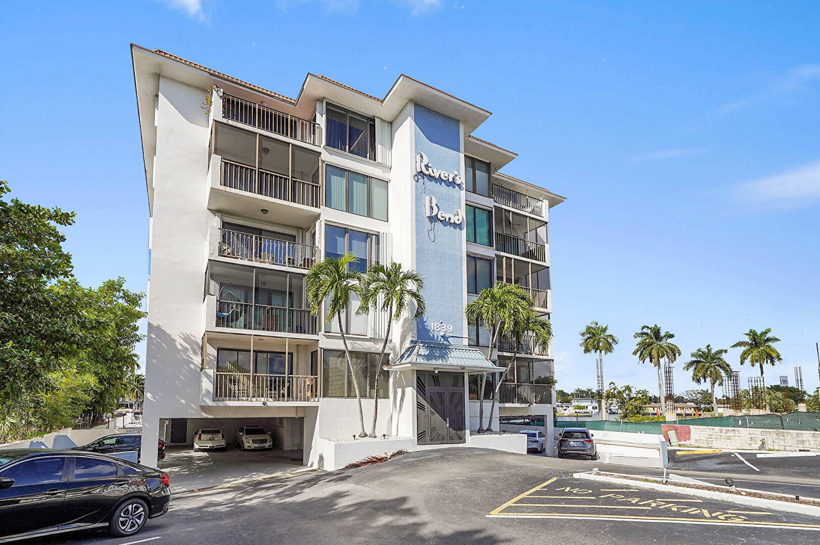 Front at 1839 Middle River Drive, Unit 302, Fort Lauderdale, FL 33305, listed by Anne Marie Yibirin