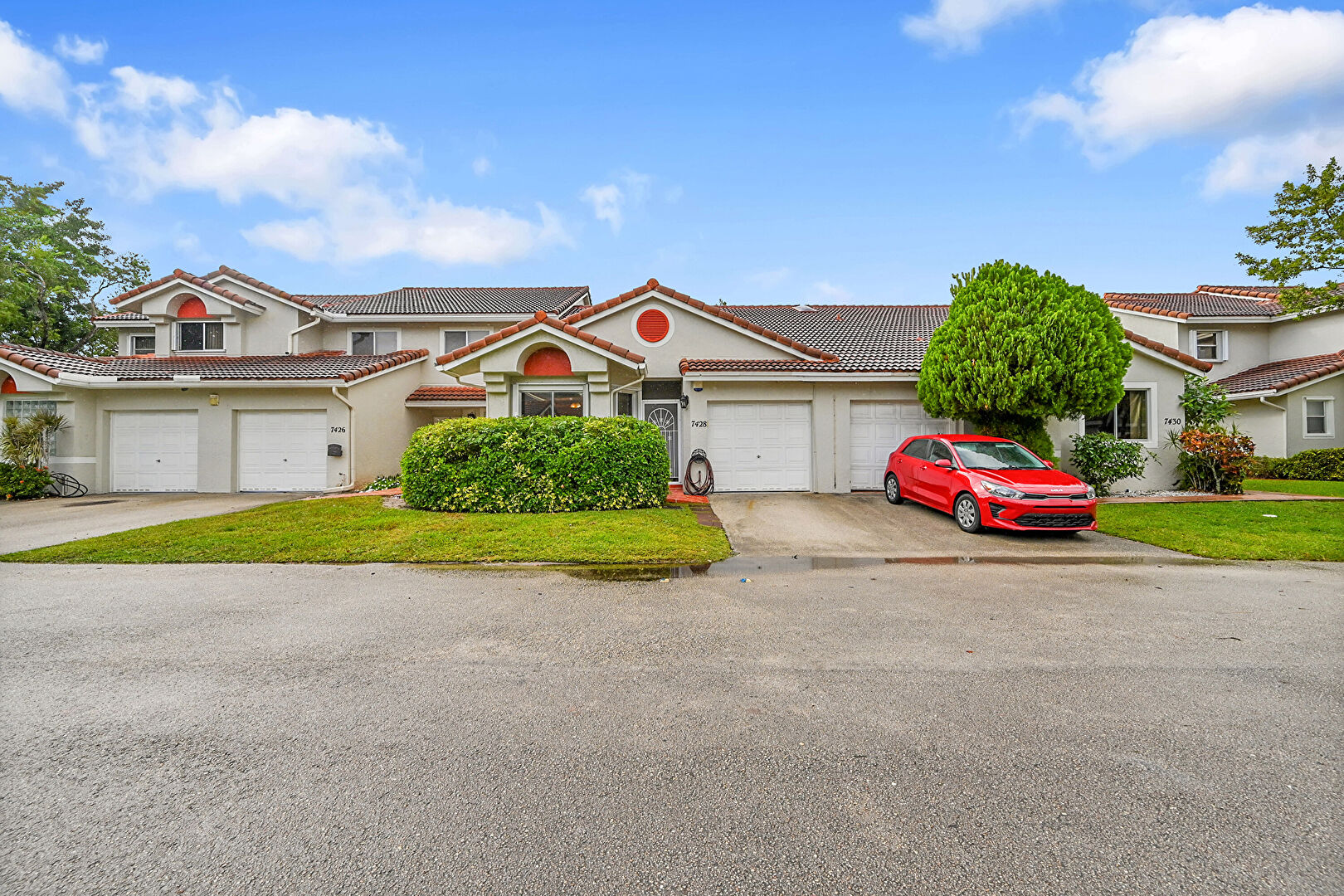 Front at 7428 Pinewalk Drive South, Unit # 18-4, Margate, FL 33063, listed by Laura Sanders, MLS ID: F10538820