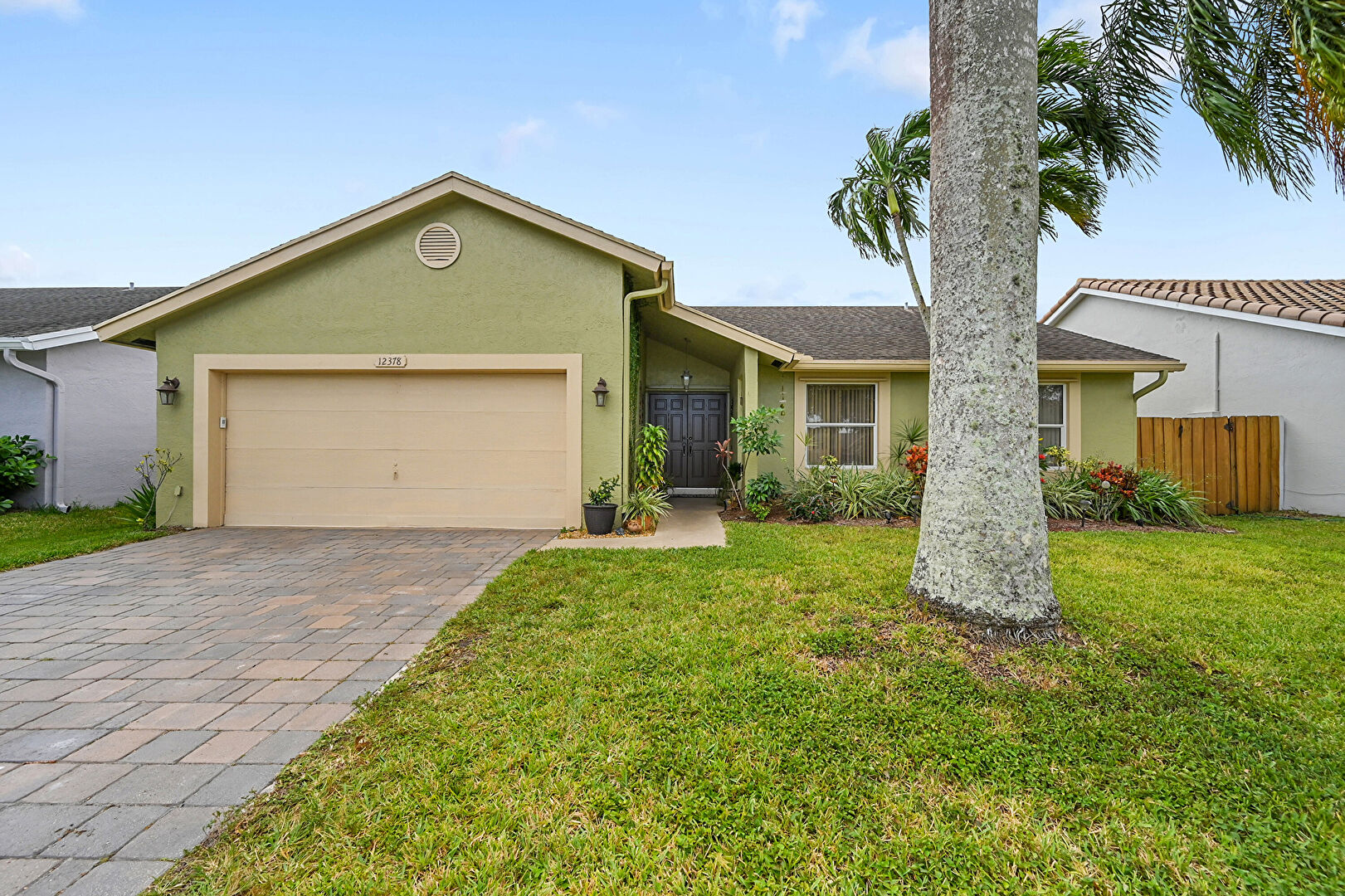 Front at 12378 Northwest 26th Court, Coral Springs, FL 33065, listed by Vincent Gubitosi