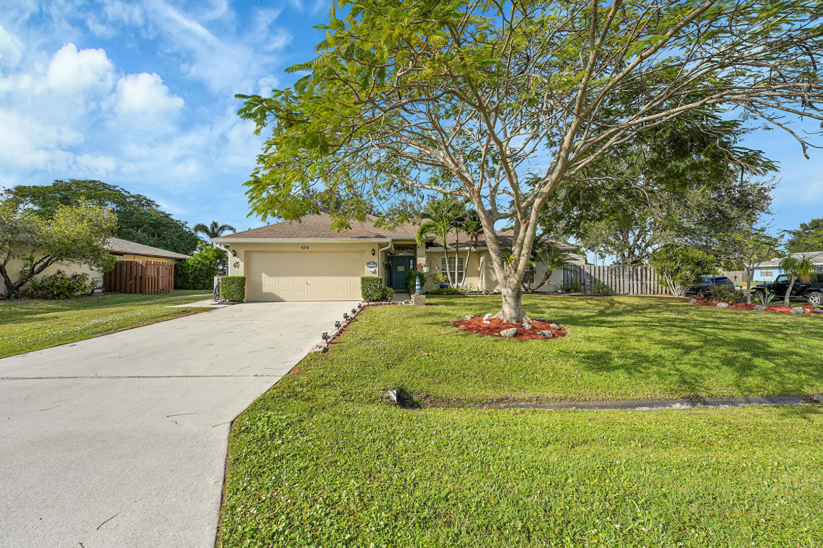 Front at 579 Southeast Marydale Terrace, Port St. Lucie, FL 34983, listed by Jason M Coley
