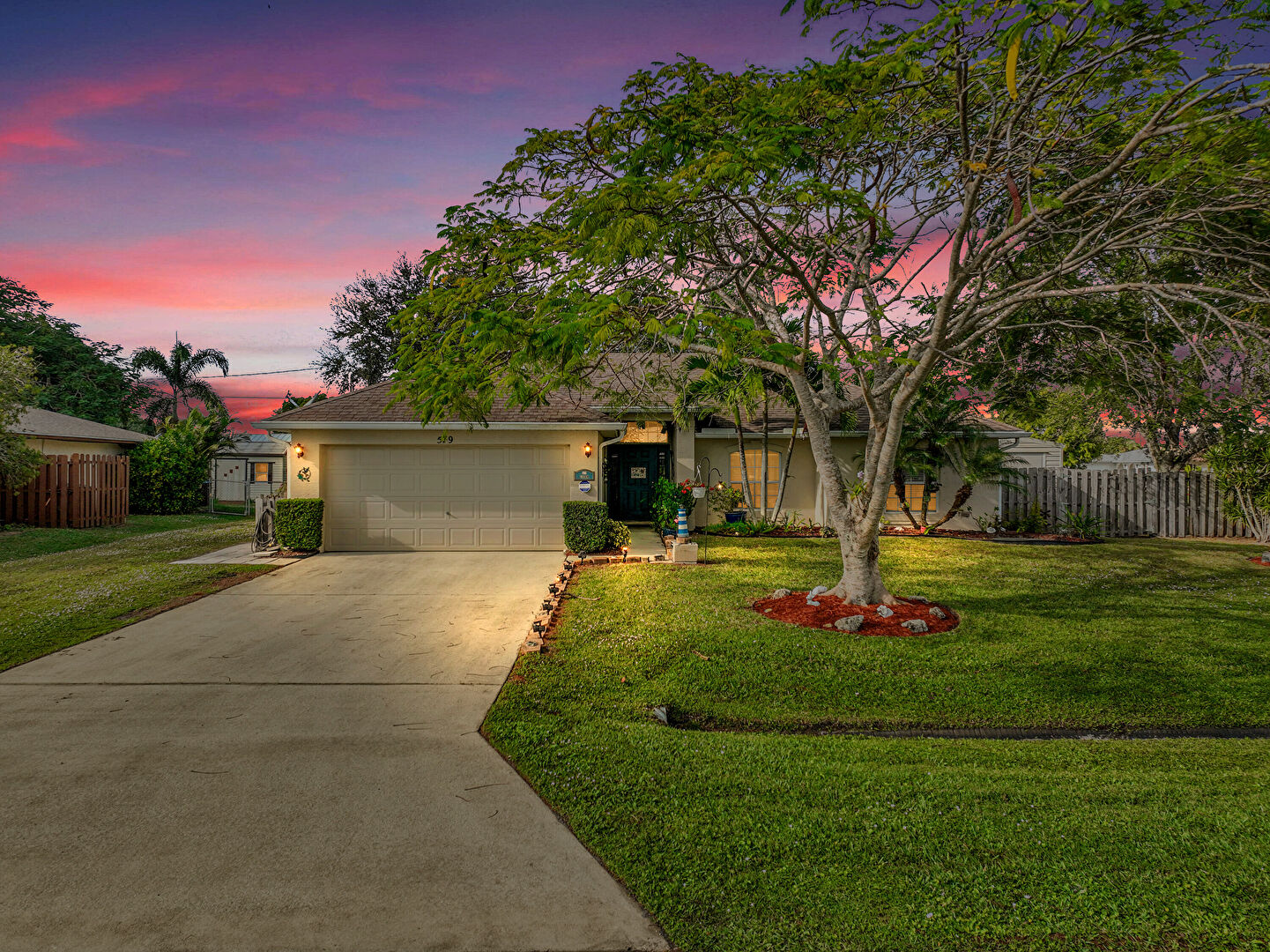 Front at 579 Southeast Marydale Terrace, Port St. Lucie, FL 34983, listed by Jason M Coley