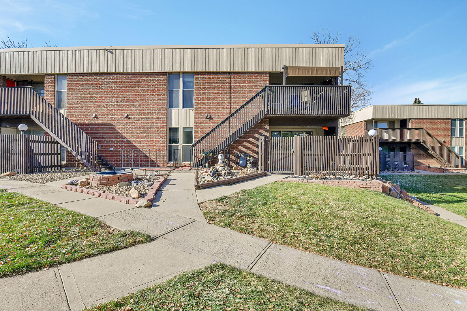 Front at 3663 South Sheridan Boulevard, unit o-1, Denver, CO 80235, listed by Taylor Haas