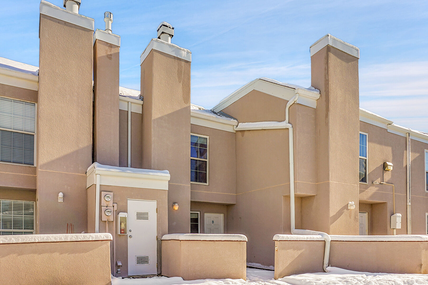 Front at 3210 Van Teylingen Drive APT B, Colorado Springs, CO 80917, listed by Taylor Haas