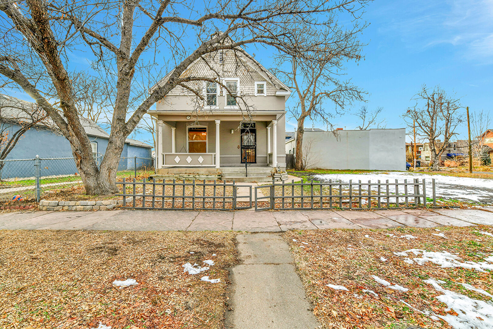 Front at 375 Elati Street, Denver, CO 80223, listed by Taylor Haas