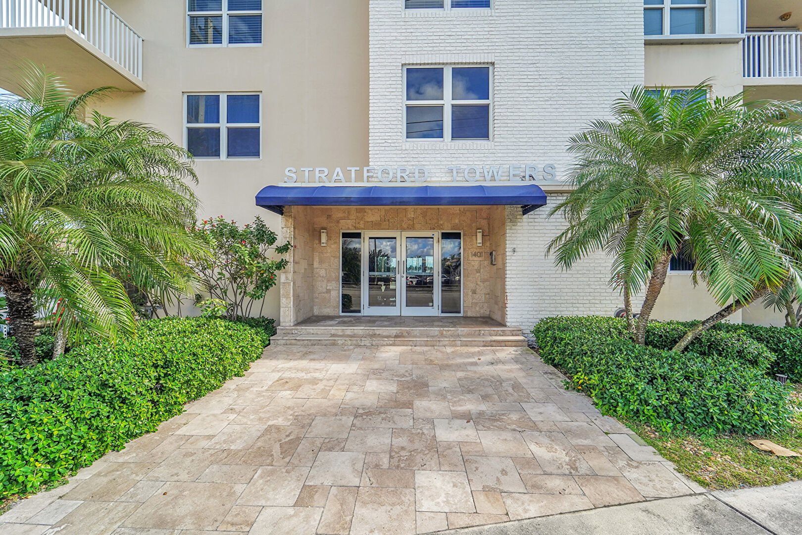 Exterior Entry at 1401 South Ocean Drive, 502, Hollywood, FL 33019, listed by MJ Mullarkey