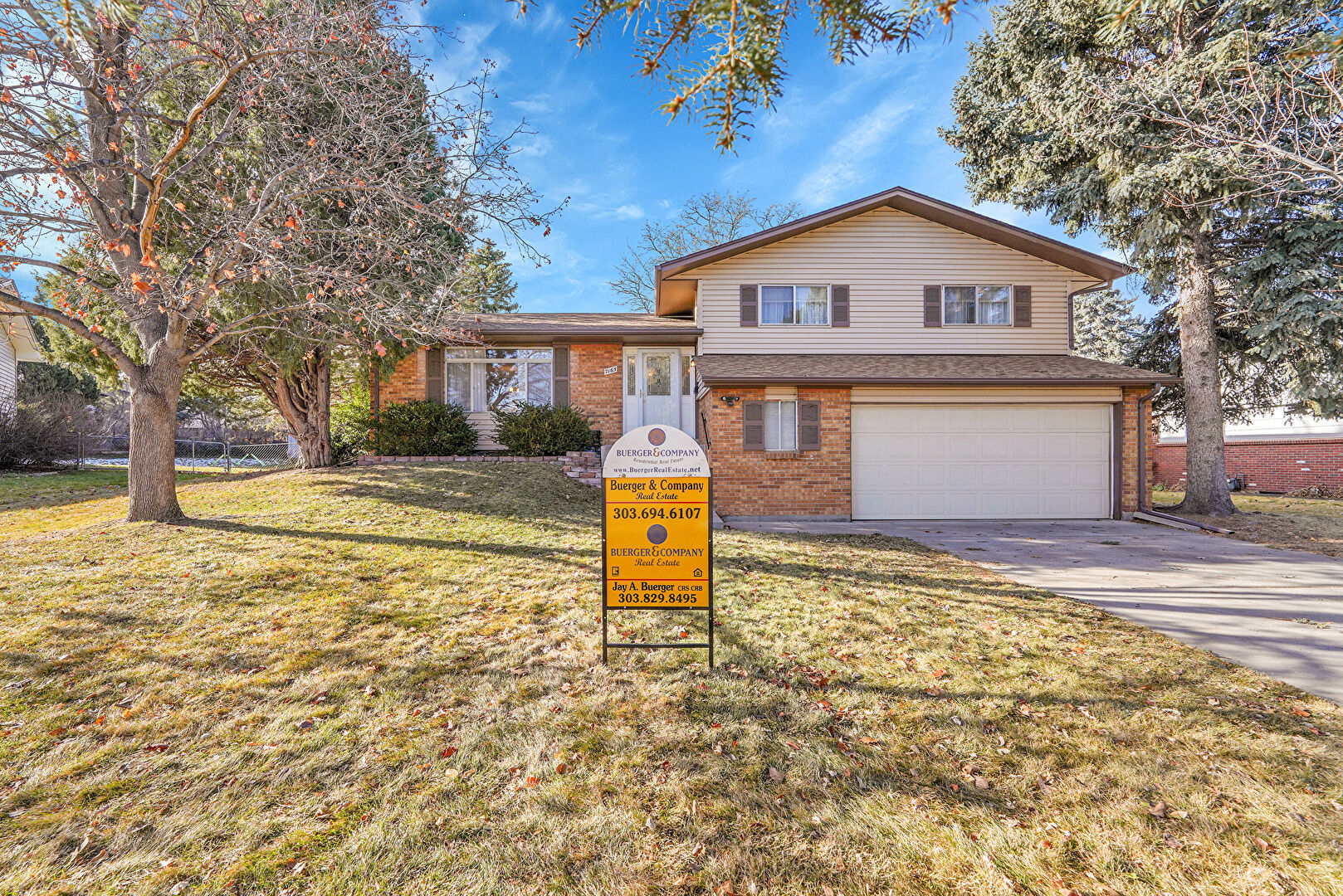 Front at 7165 South Syracuse Court, Centennial, CO 80112, listed by Jay A. Buerger