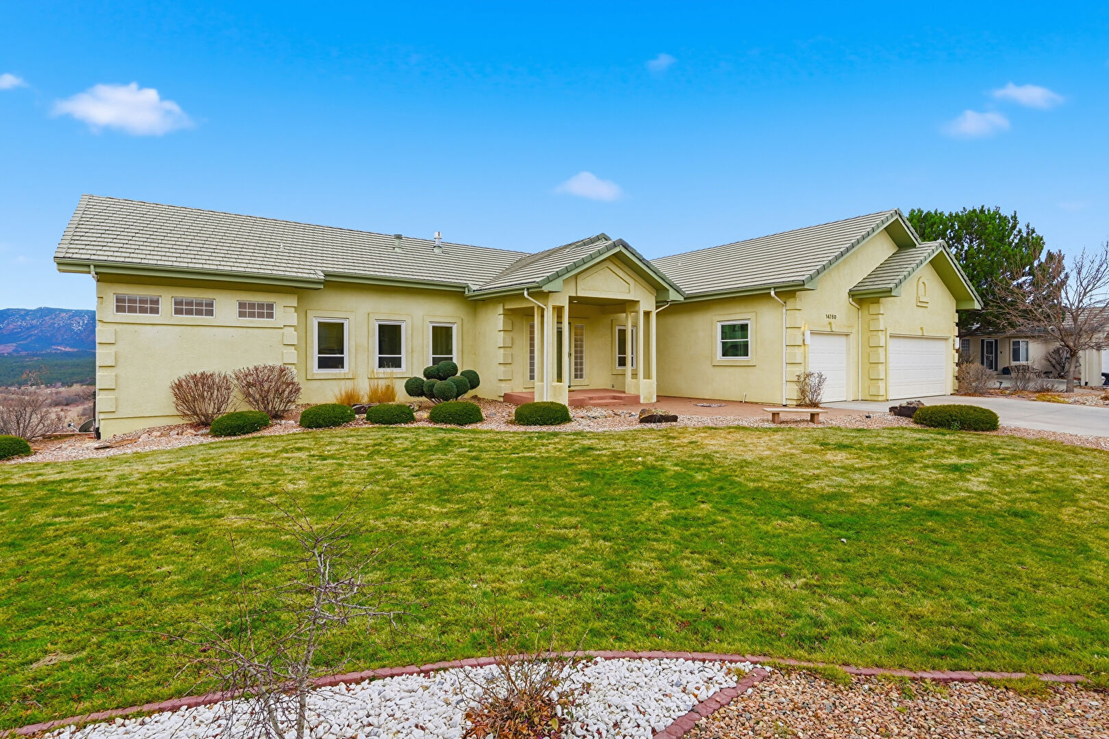 Front at 14750 Pristine Drive, Colorado Springs, CO 80921, listed by Kathy Eaton