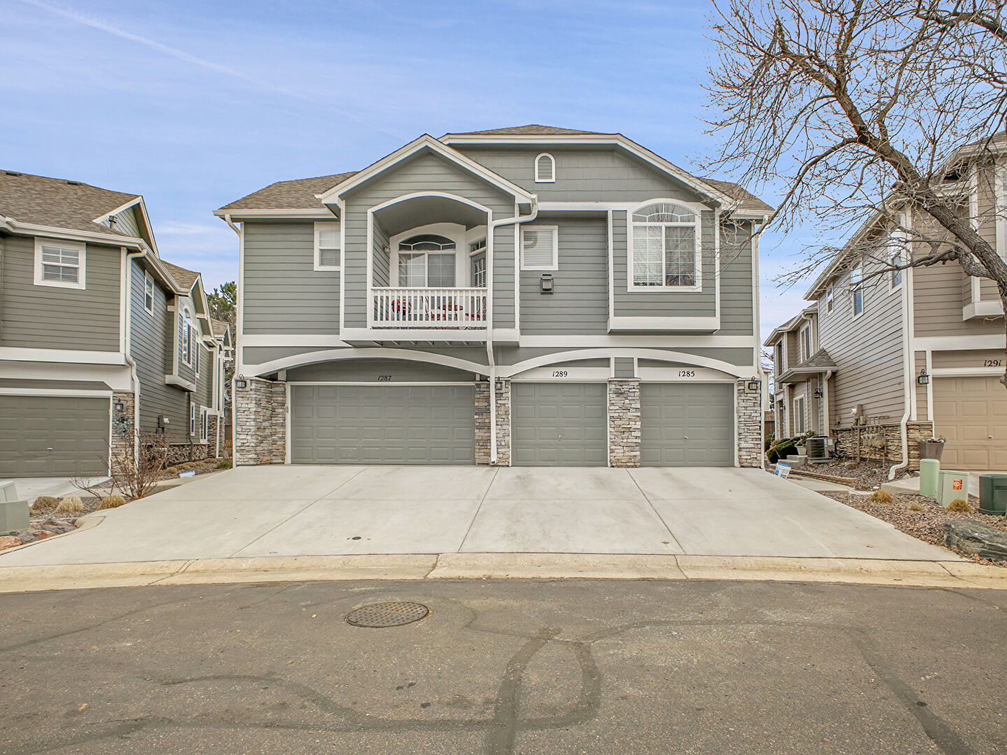 Front at 1289 Carlyle Park Circle, Littleton, CO 80129, listed by Julie Leins
