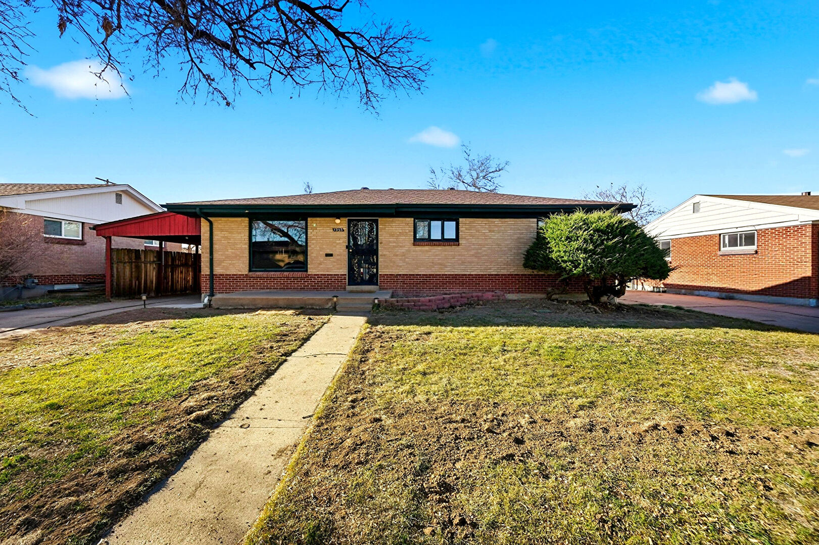 Front at 1355 Troy Street, Aurora, CO 80011, listed by Cameron Billingsley