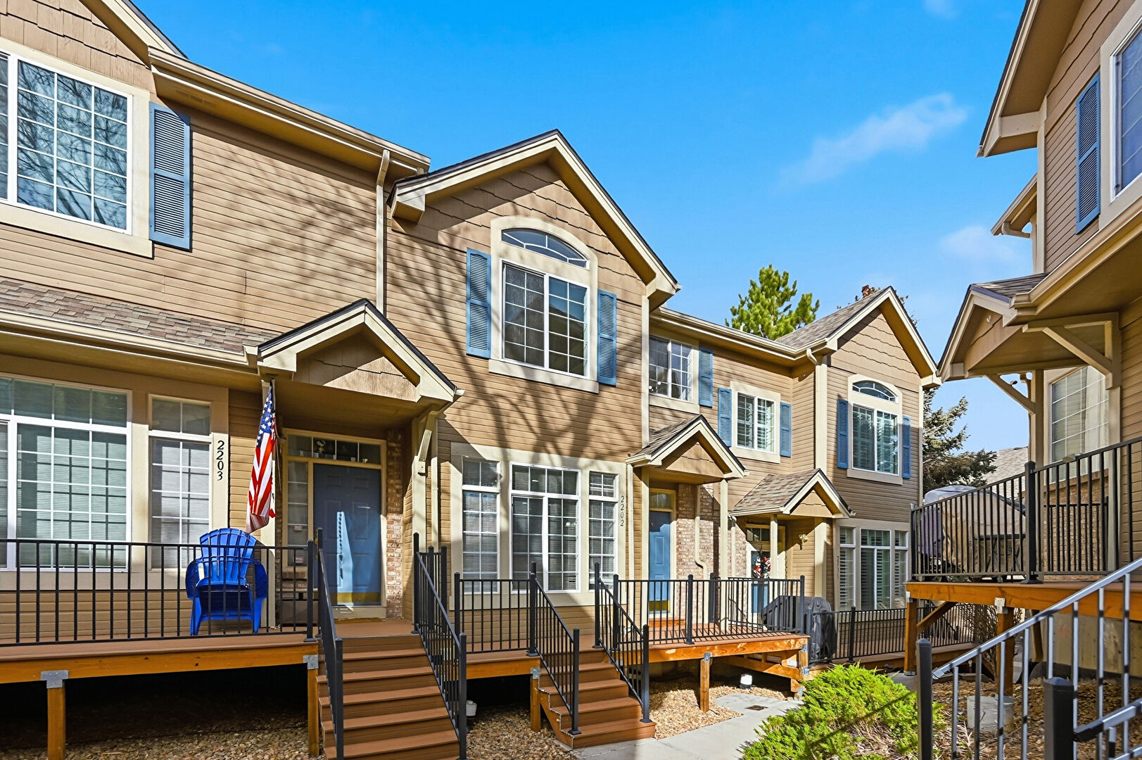 Front at 5555 East Briarwood Avenue, Unit 2202, Centennial, CO 80122, listed by Ryan Lunsford