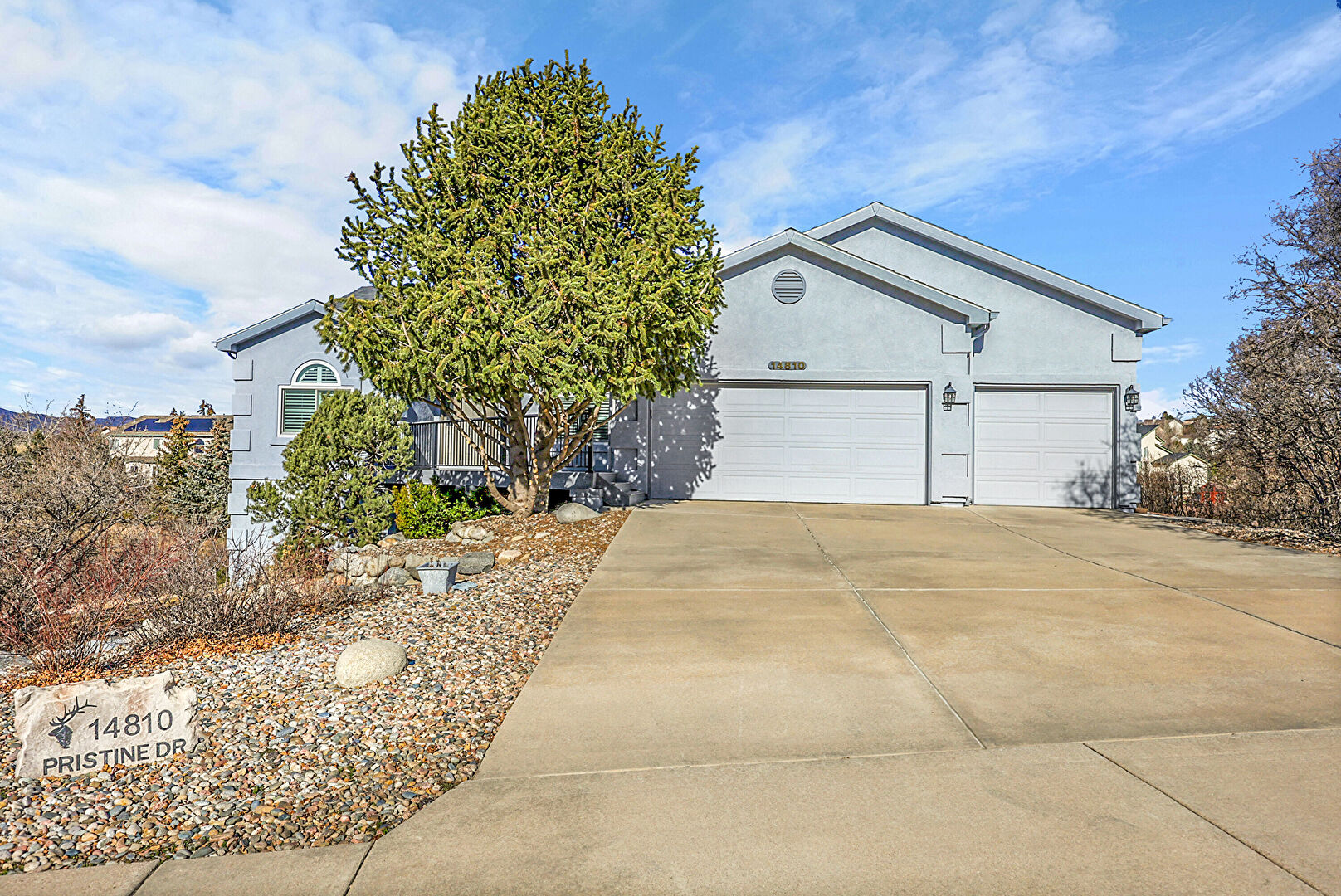Front at 14810 Pristine Drive, Colorado Springs, CO 80921, listed by Kathy Eaton, MLS ID: 9785614