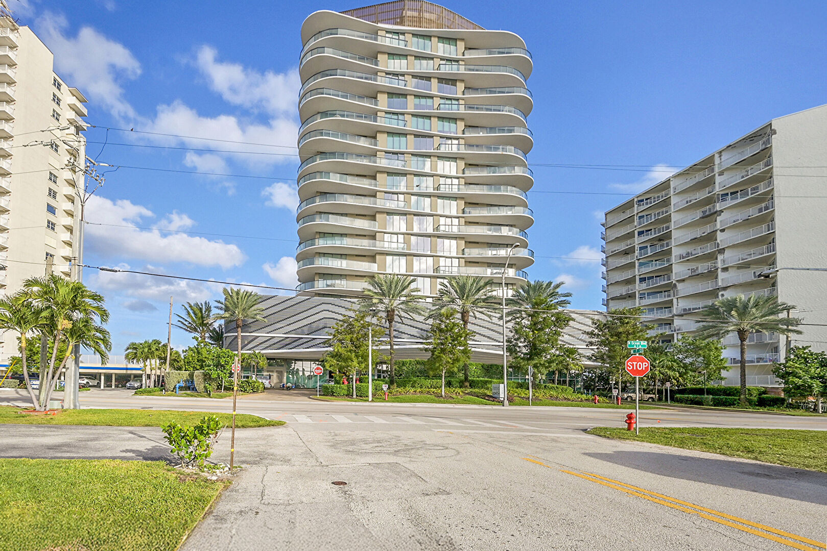 Front of Structure at 730 North Ocean Boulevard, Unit 1201, Pompano Beach, FL 33062, listed by Linda Libock