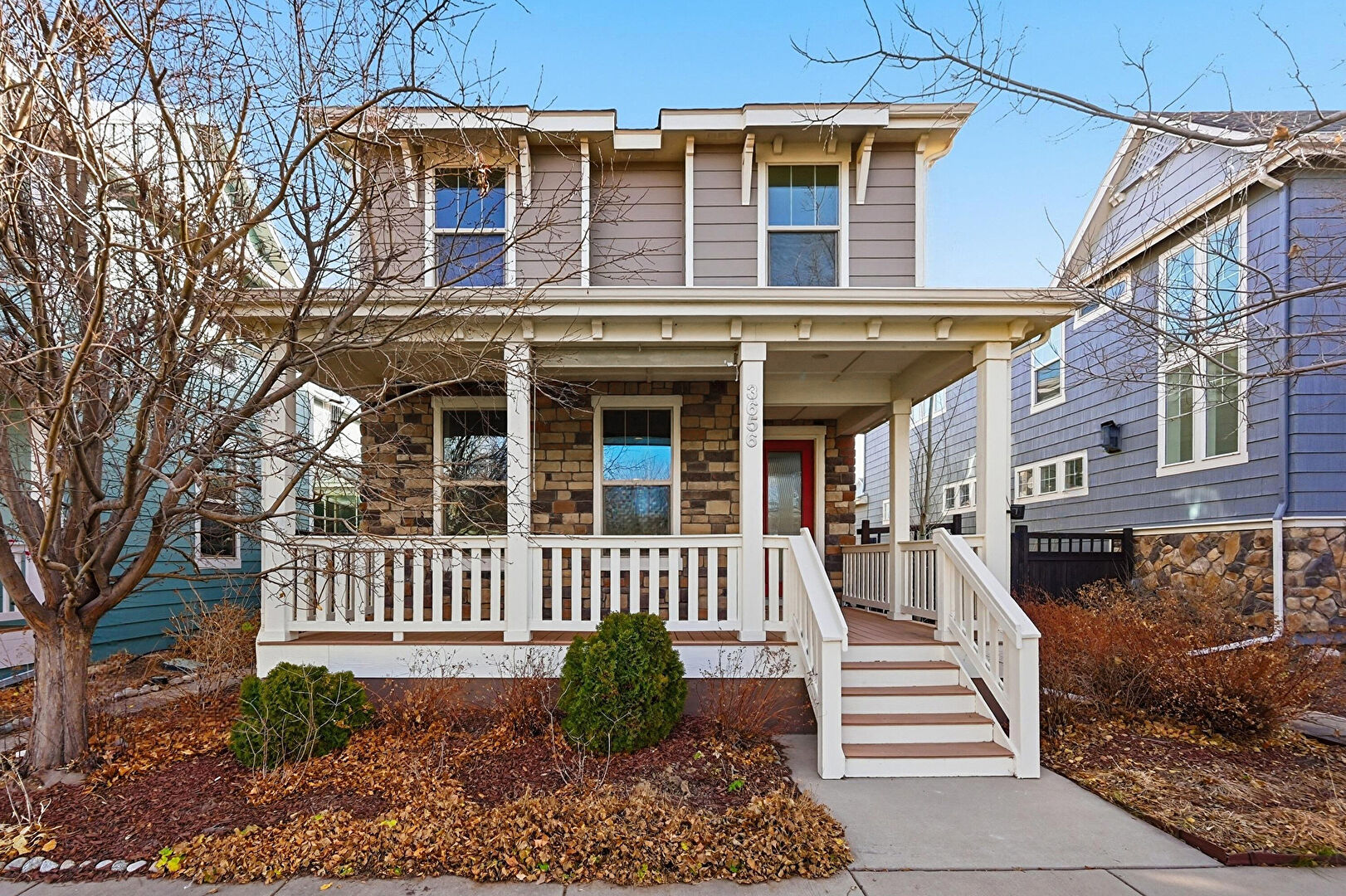 Front at 3656 Akron Street, Denver, CO 80238, listed by Erin Carlson, MLS ID: 5041738