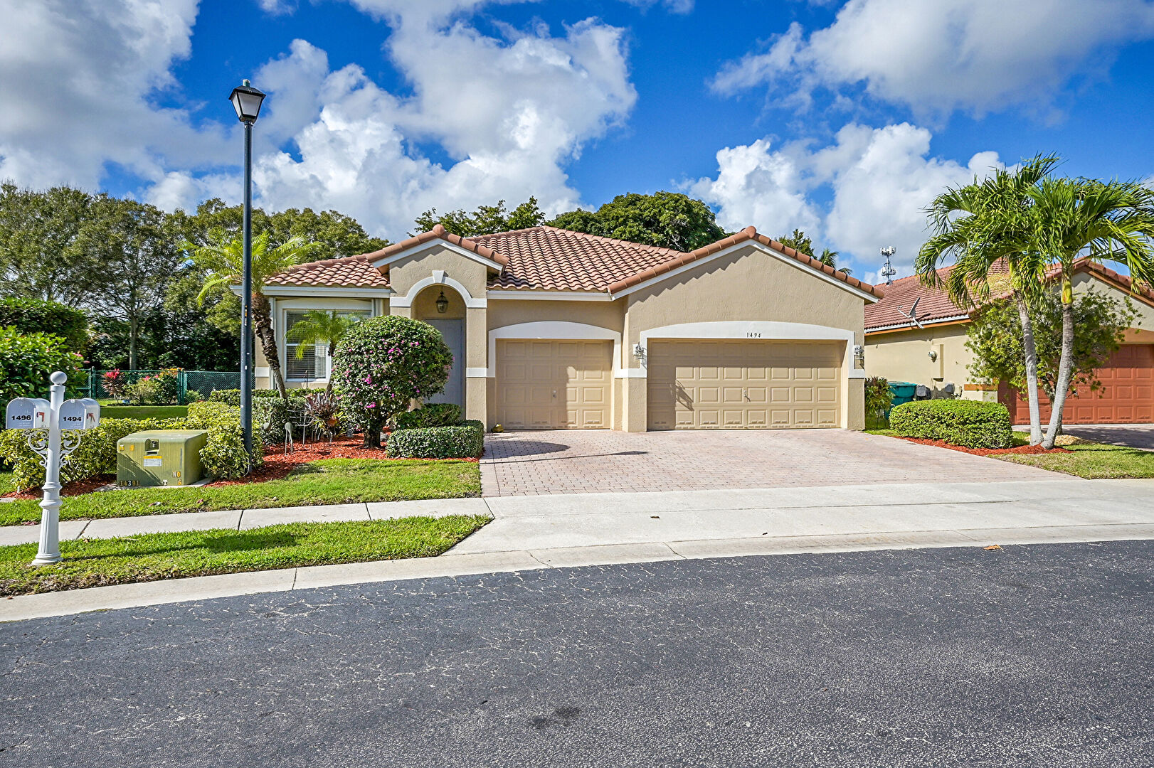 Front at 1494 Siena Lane, Boynton Beach, FL 33436, listed by Jordan Nitto