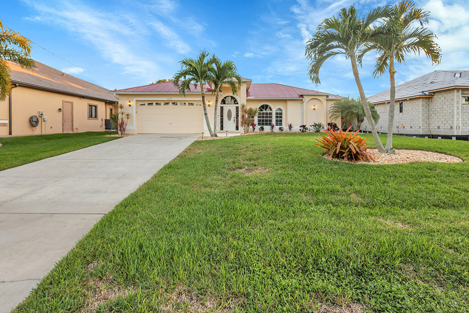 Front at 2814 Southwest 44th Terrace, Cape Coral, FL 33914, listed by Brett Crume