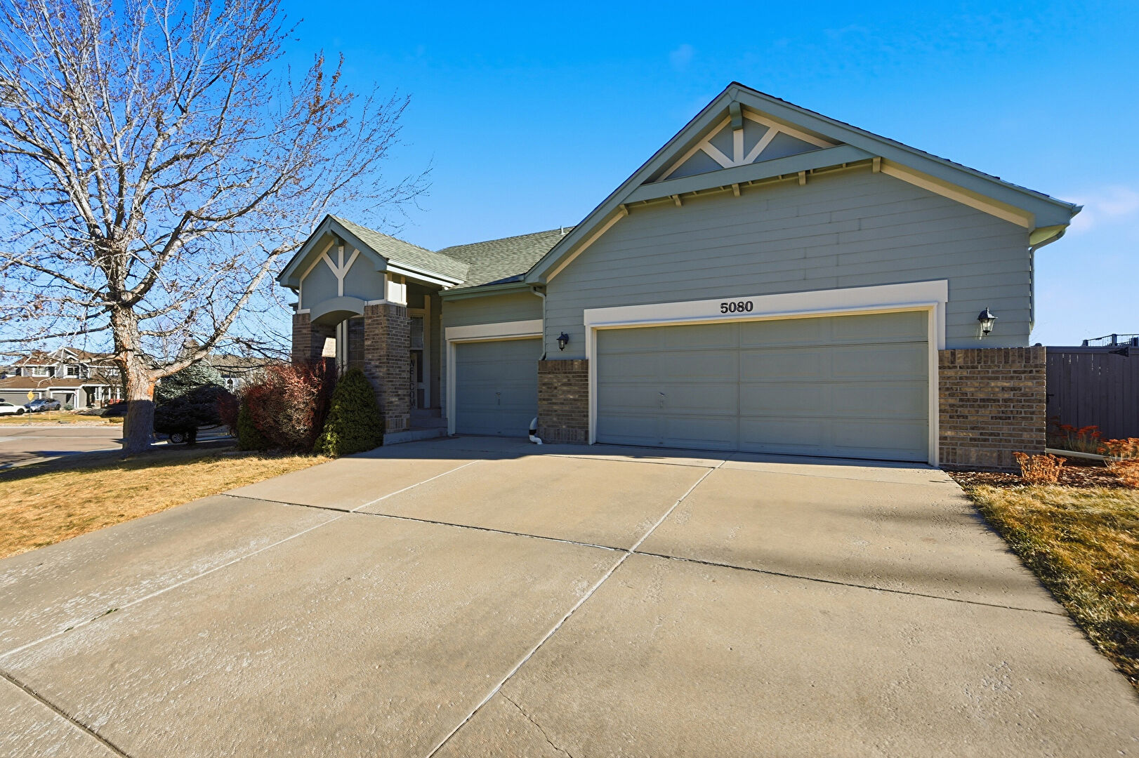 Front at 5080 Buttercup Drive, Castle Rock, CO 80109, listed by Rachel Rants