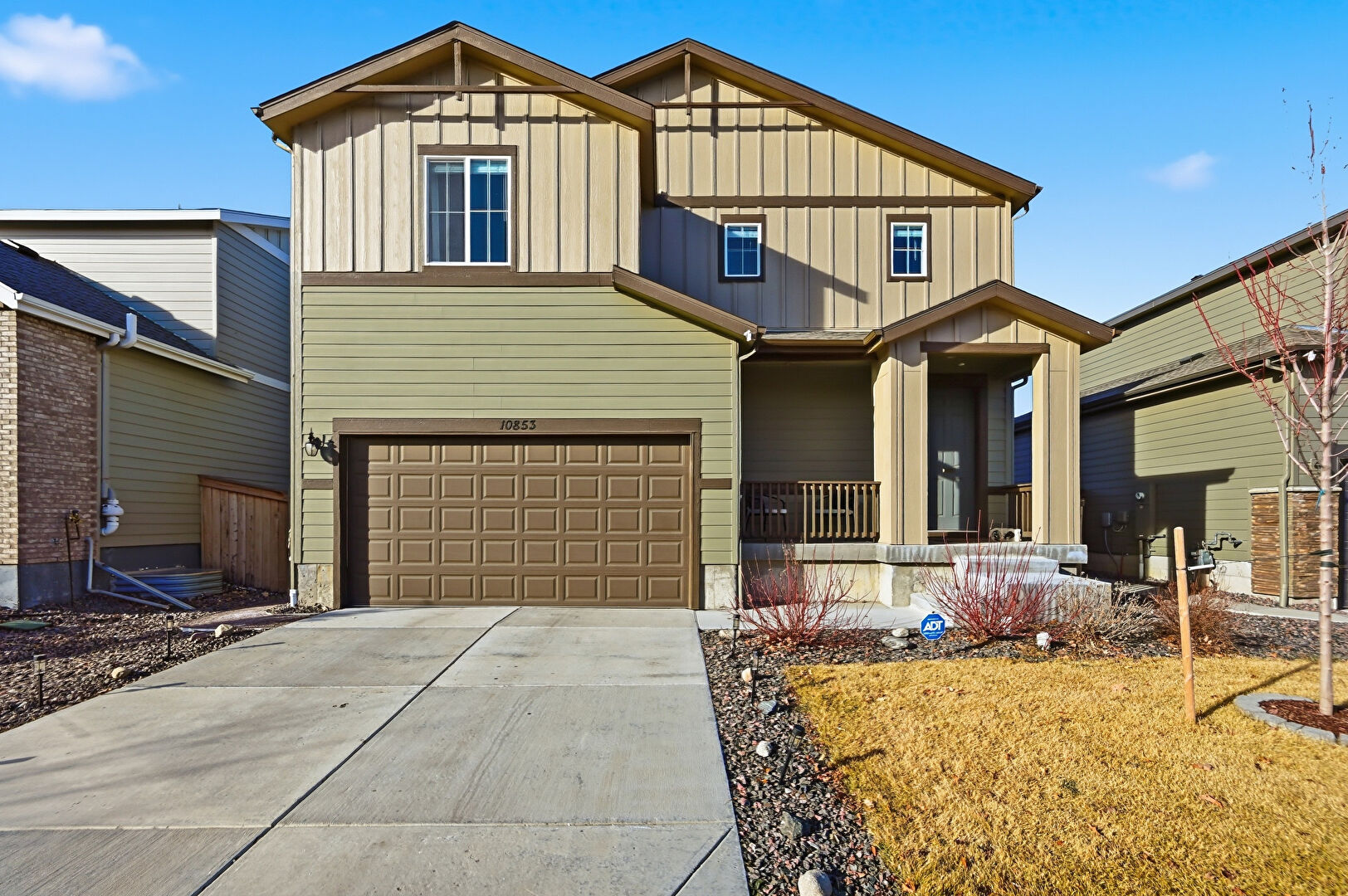Front at 10853 Wooden Pole Drive, Parker, CO 80134, listed by Scott Davidson