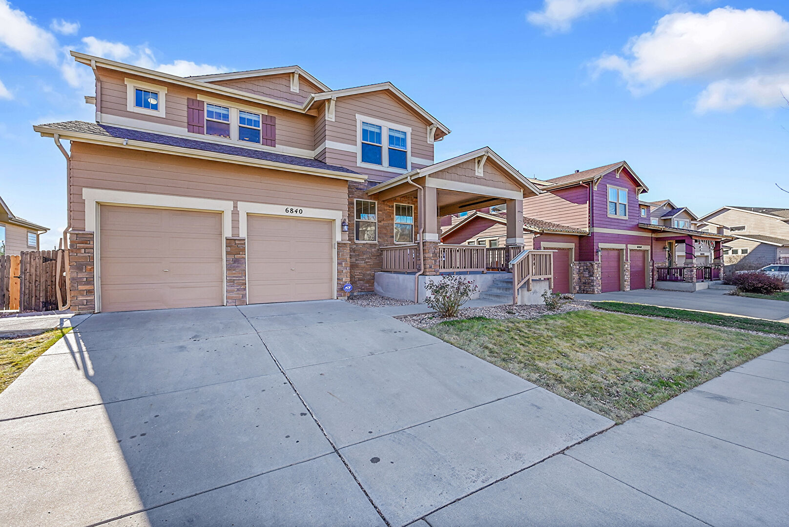 Front at 6840 West 60th Avenue, Arvada, CO 80003, listed by Marla Cody
