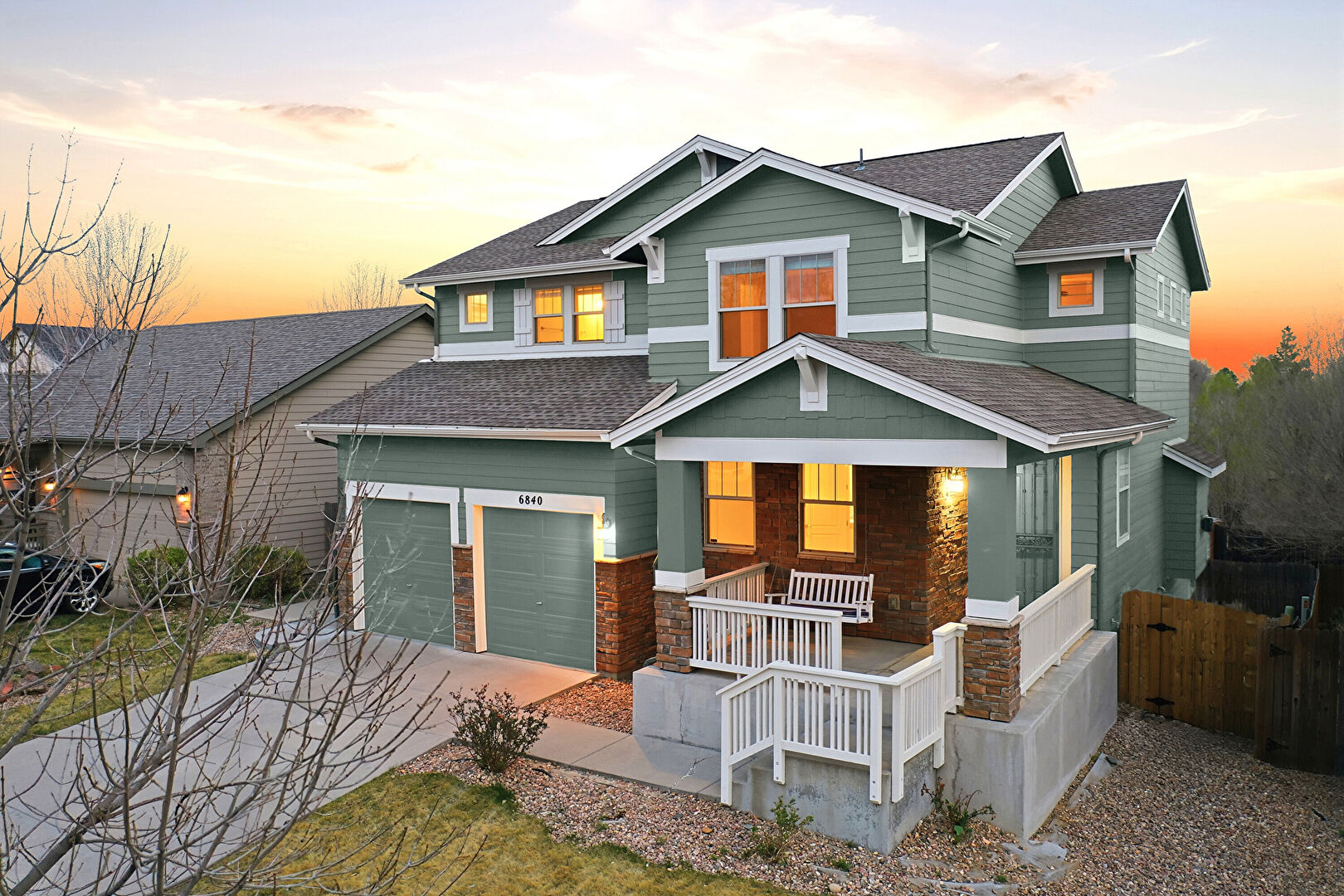 Front at 6840 West 60th Avenue, Arvada, CO 80003, listed by Marla Cody