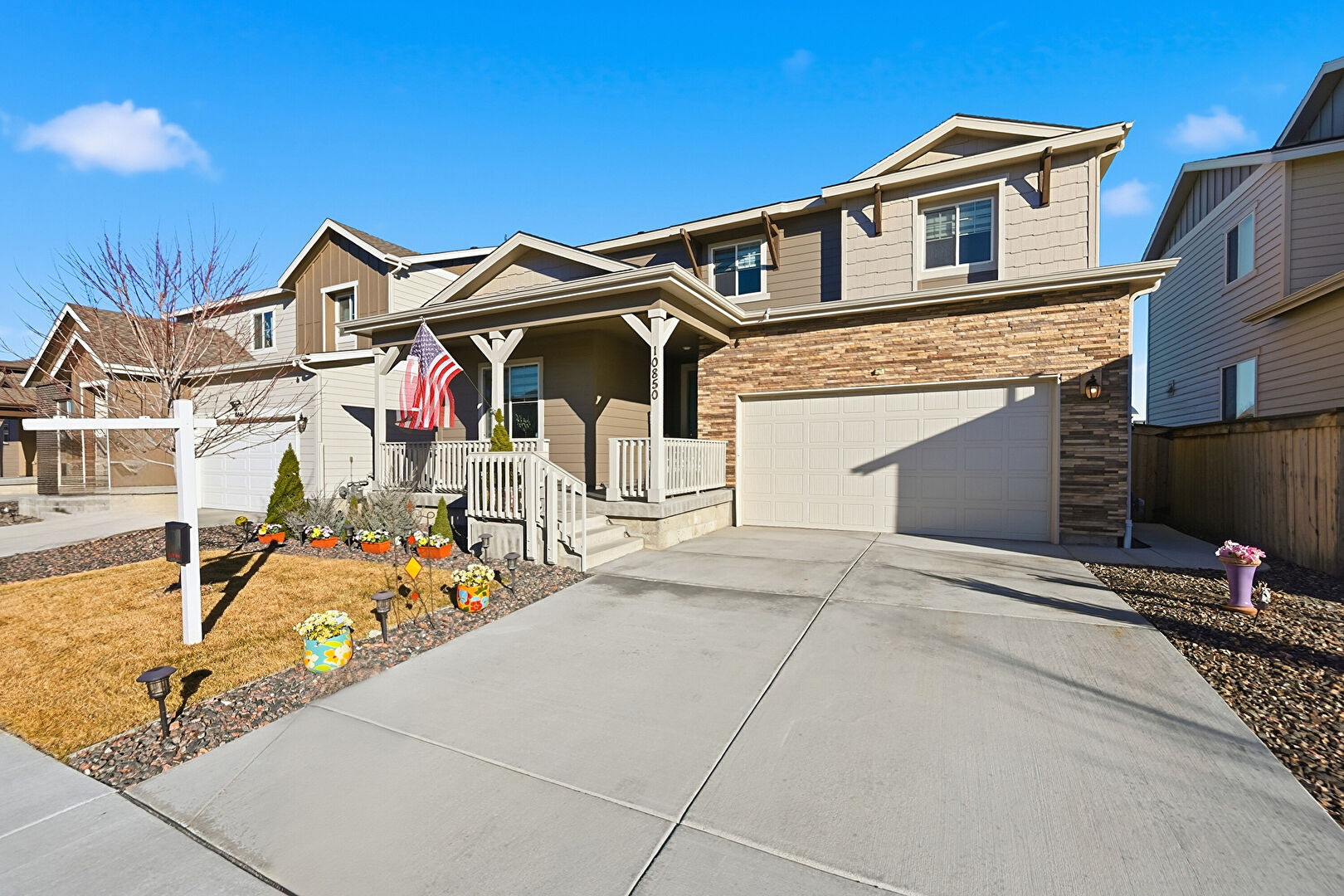 Front at 10850 Wooden Pole Drive, Parker, CO 80134, listed by Kimberly Keenan, MLS ID: 6808274