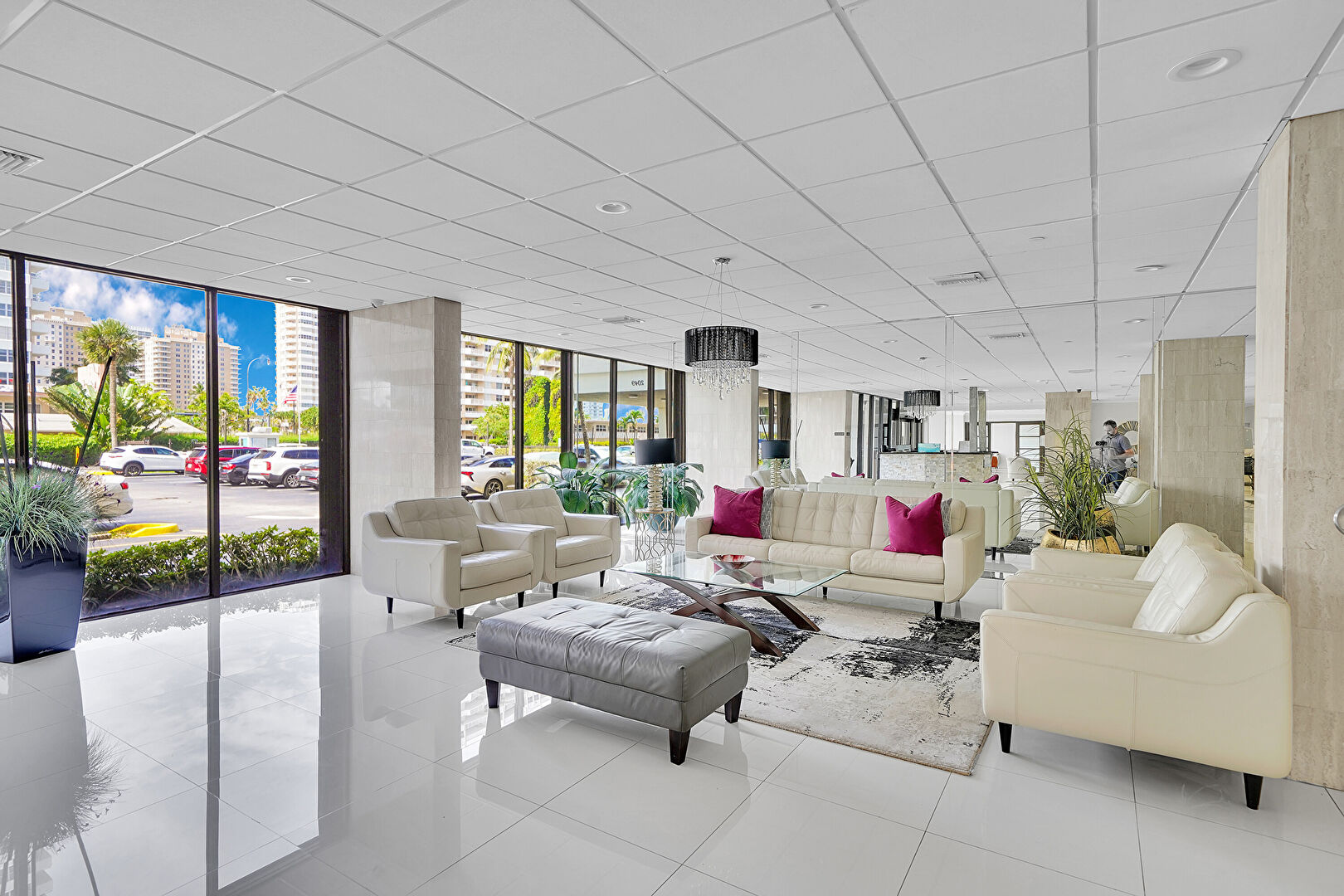 Lobby at 2049 South Ocean Drive, 701E, Hallandale Beach, FL 33009, listed by Lauren Berenholc, MLS ID: A11938756