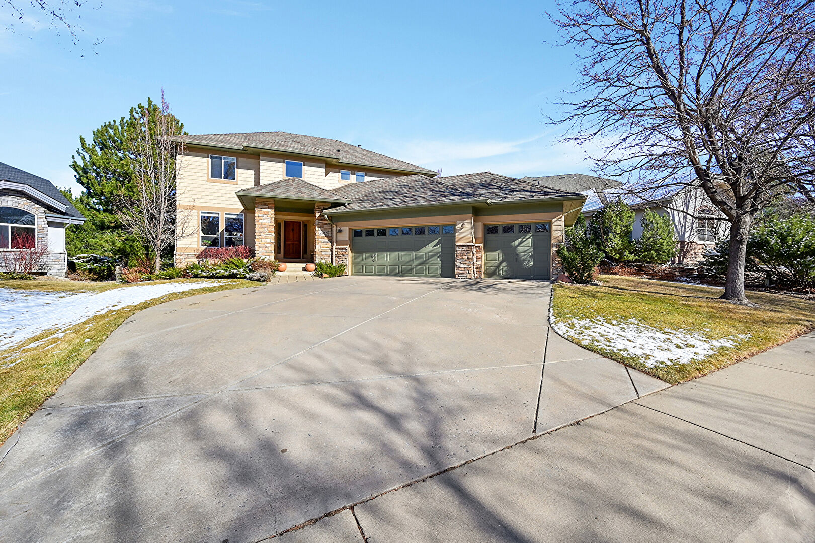 Front at 2245 Eagles Nest Drive, Lafayette, CO 80026, listed by Brian MacDonald